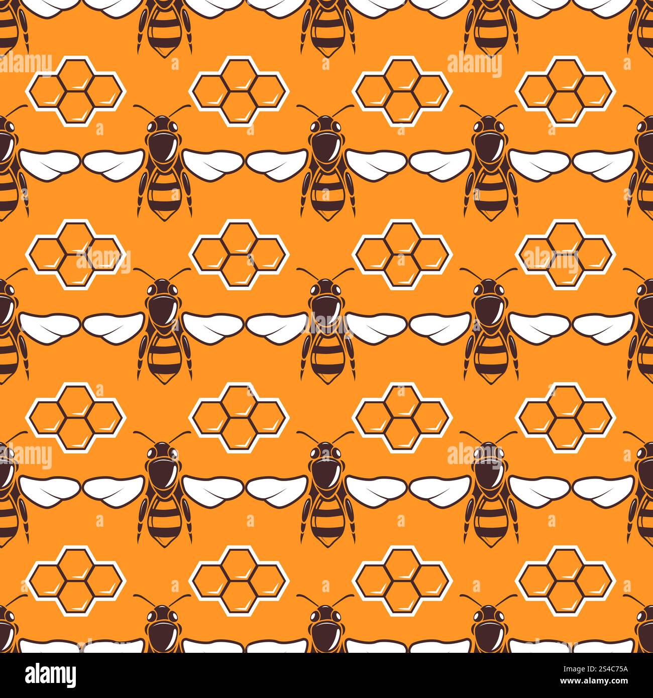 Feeding bees Stock Vector Images - Alamy