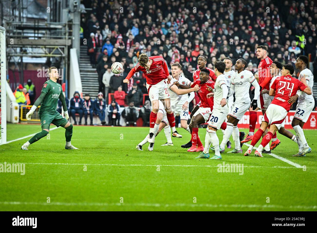 11th January 2025; The City Ground, Nottingham, England; FA Cup Third