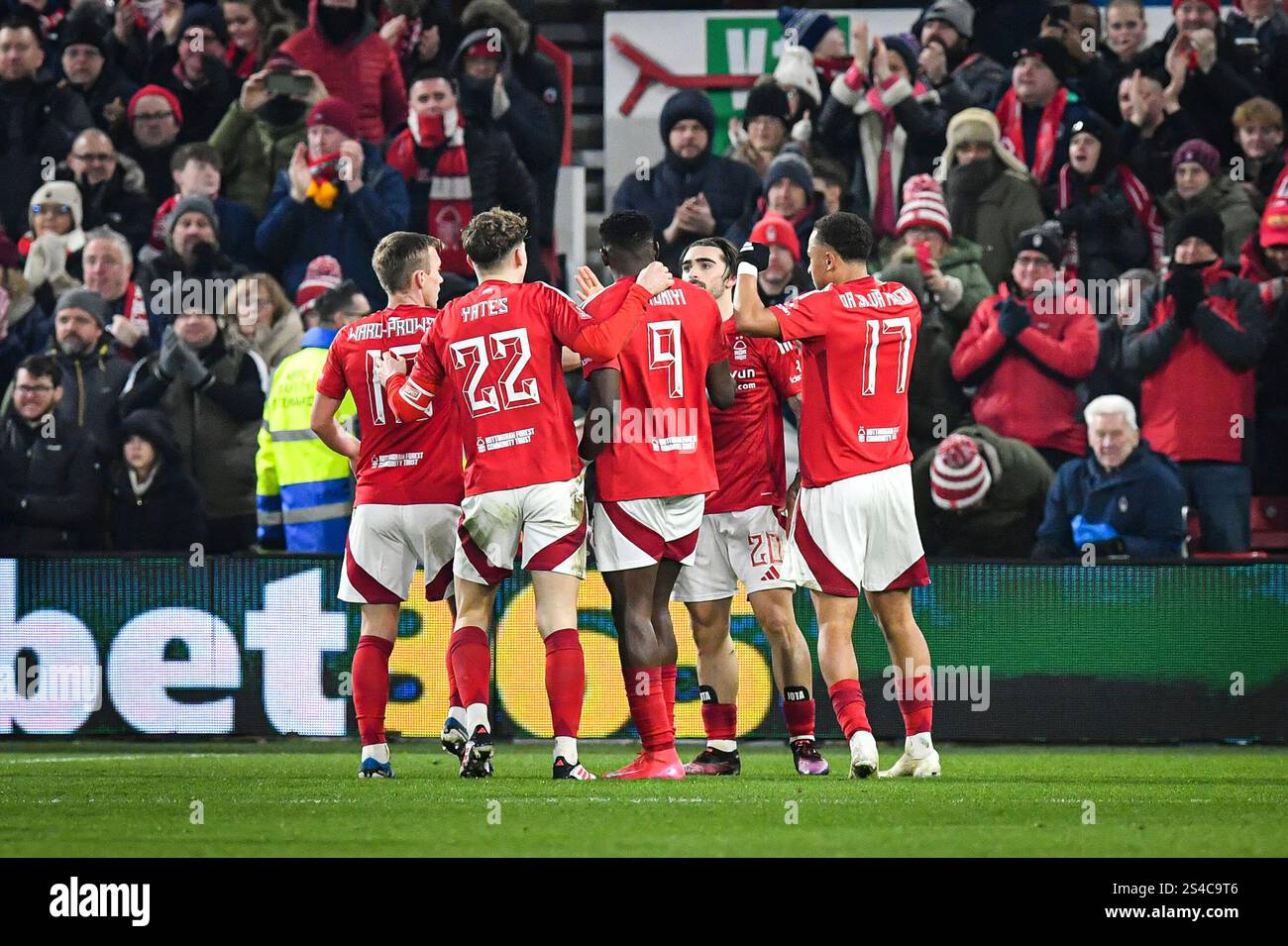 11th January 2025; The City Ground, Nottingham, England; FA Cup Third