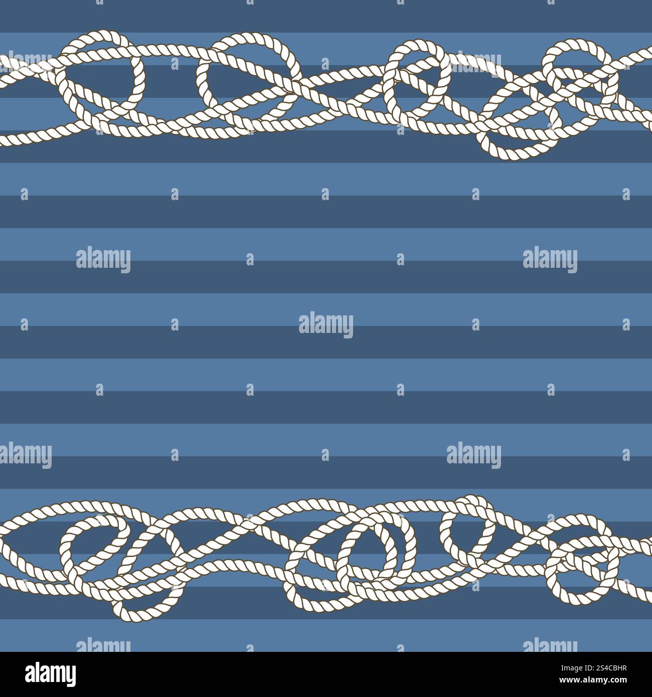 Tangled marine ropes borders for text. Tangled marine ropes borders for ...