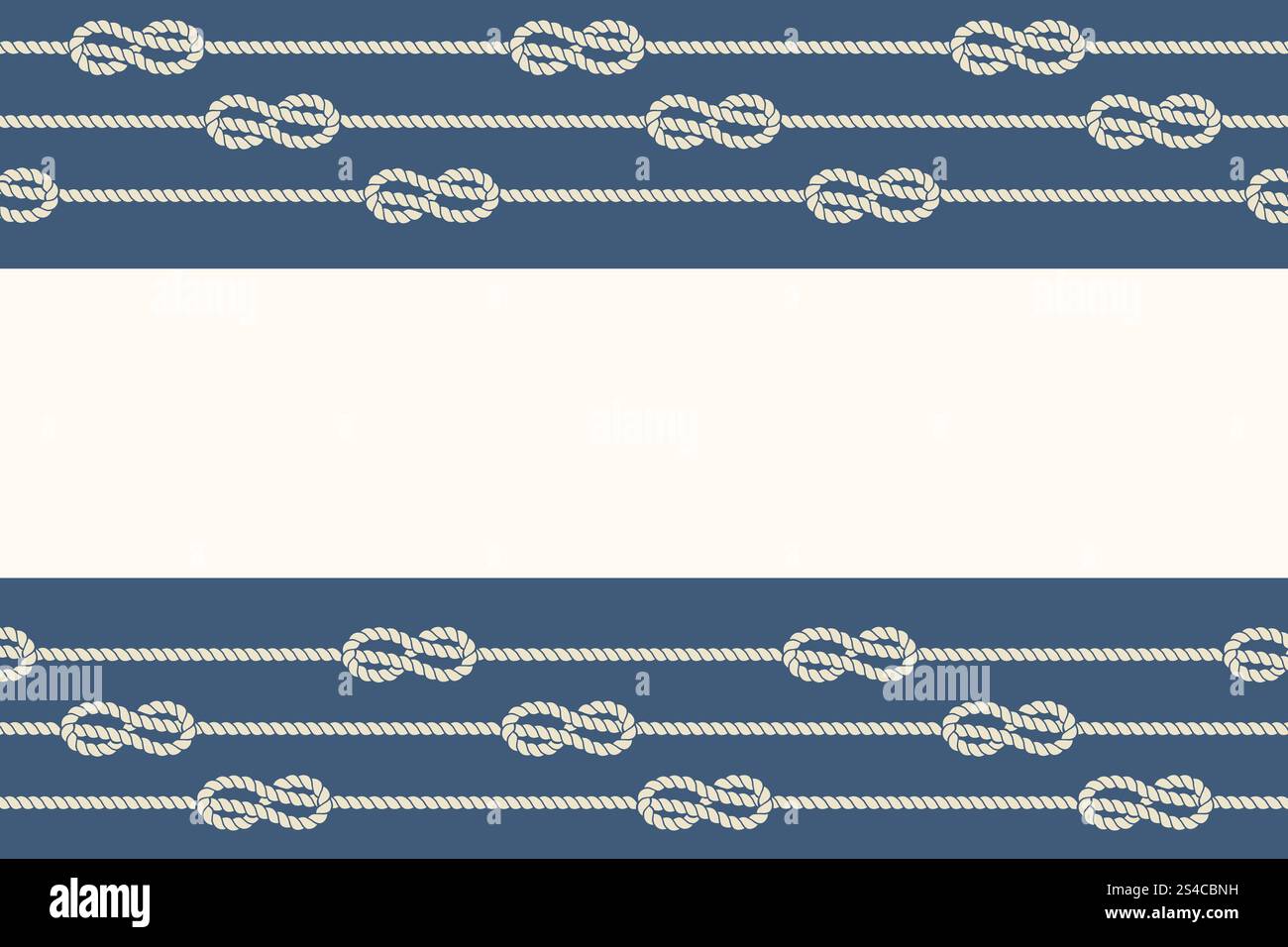 Marine ropes and knots borders frame. Marine ropes and knots borders ...