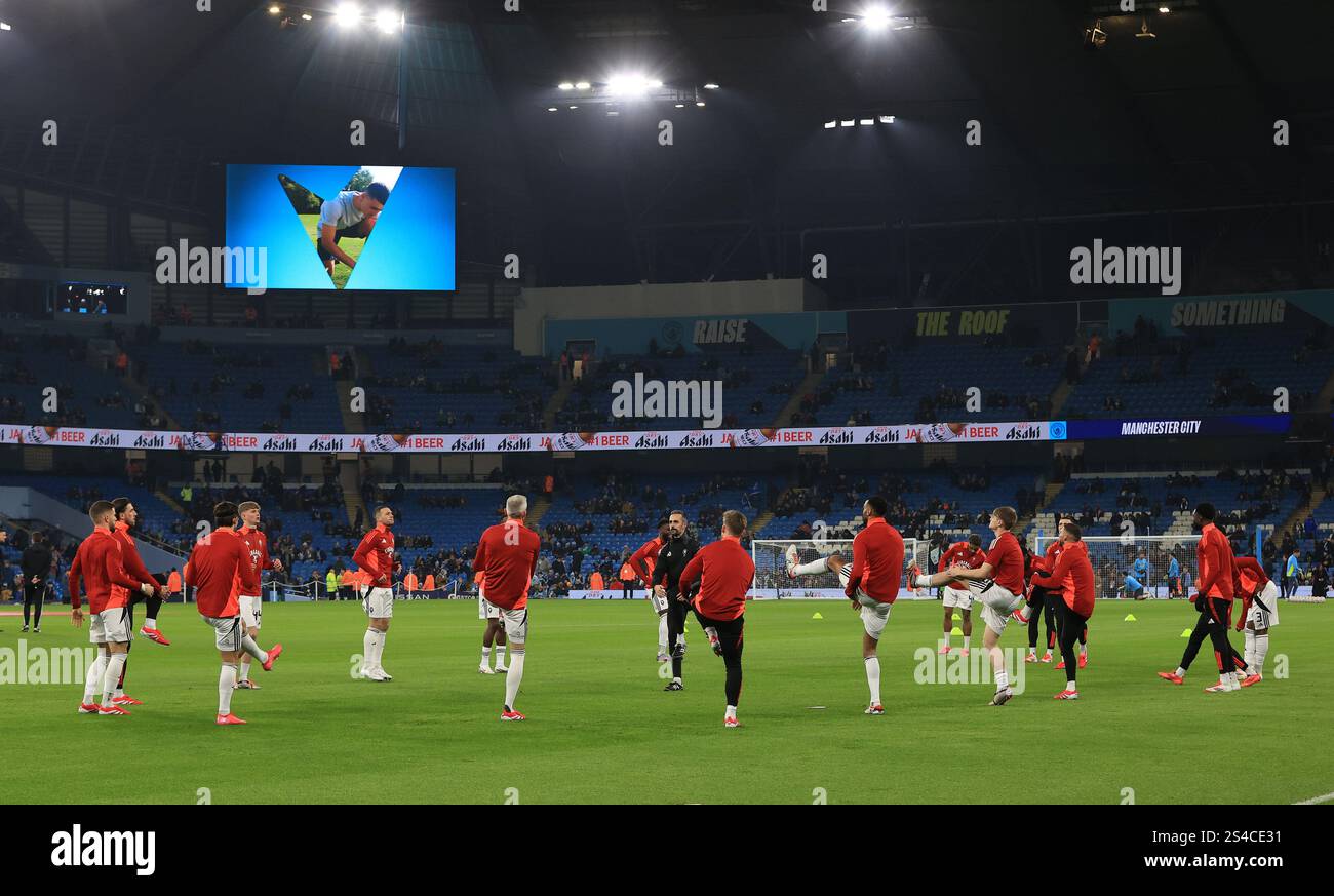 11th January 2025; Etihad Stadium, Manchester, England; FA Cup Third