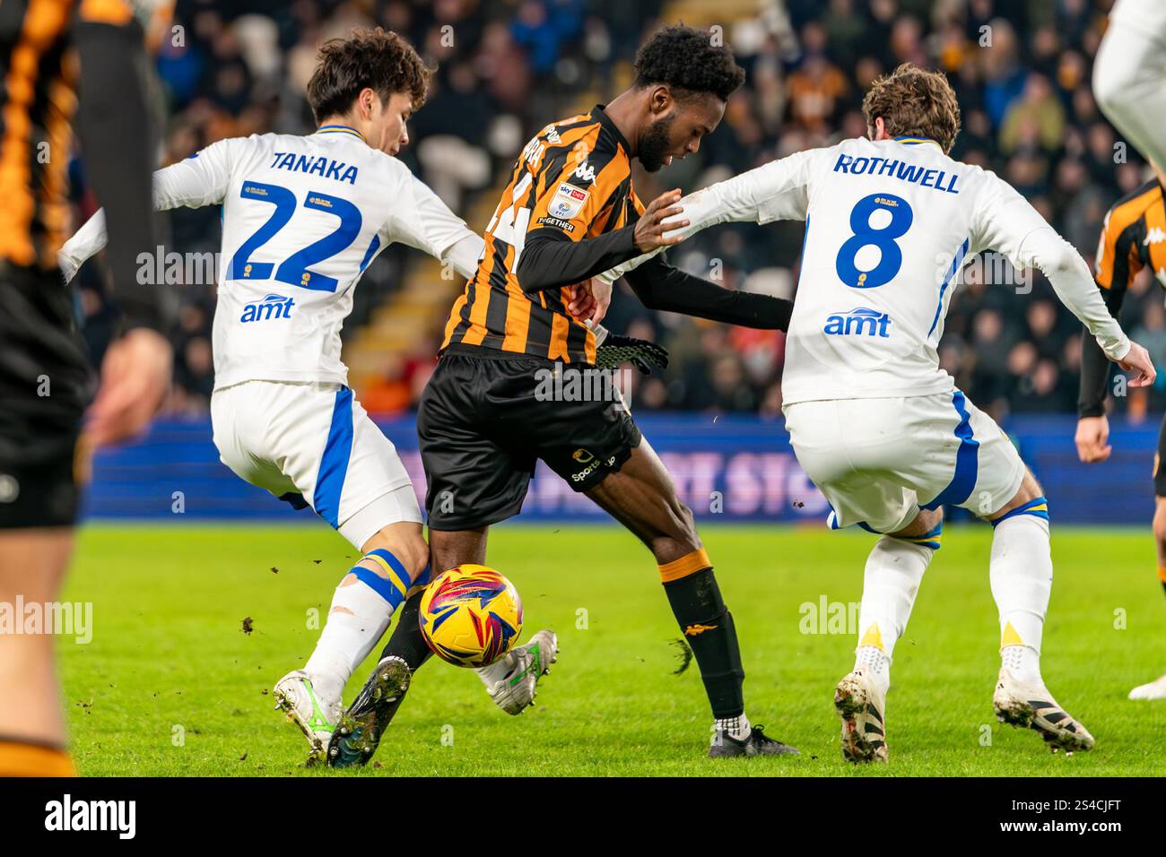 HULL, UK. 4th January 2025. EFL Championship Football League: Hull City ...