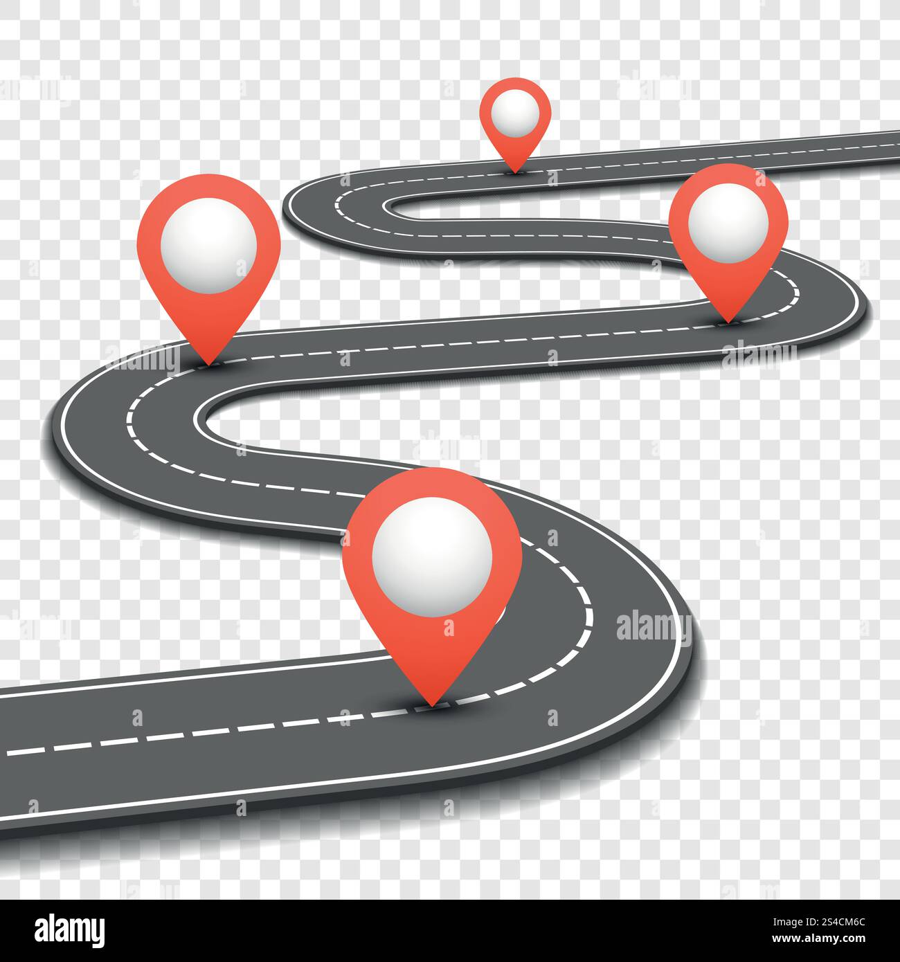 Car road, street, highway business roadmap infographics design vector ...