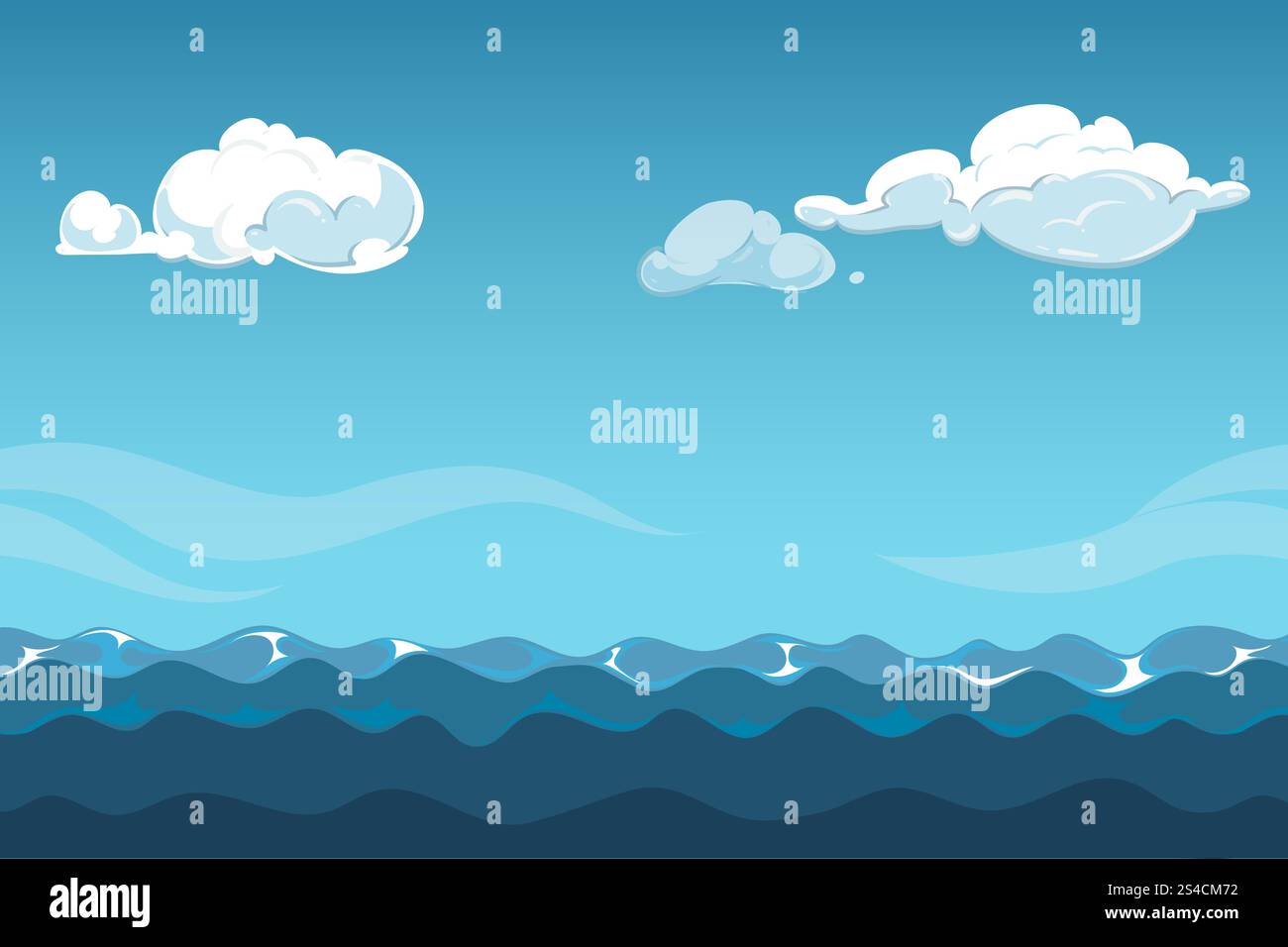 Blue sky over the sea background. Blue sky over the sea background with ...