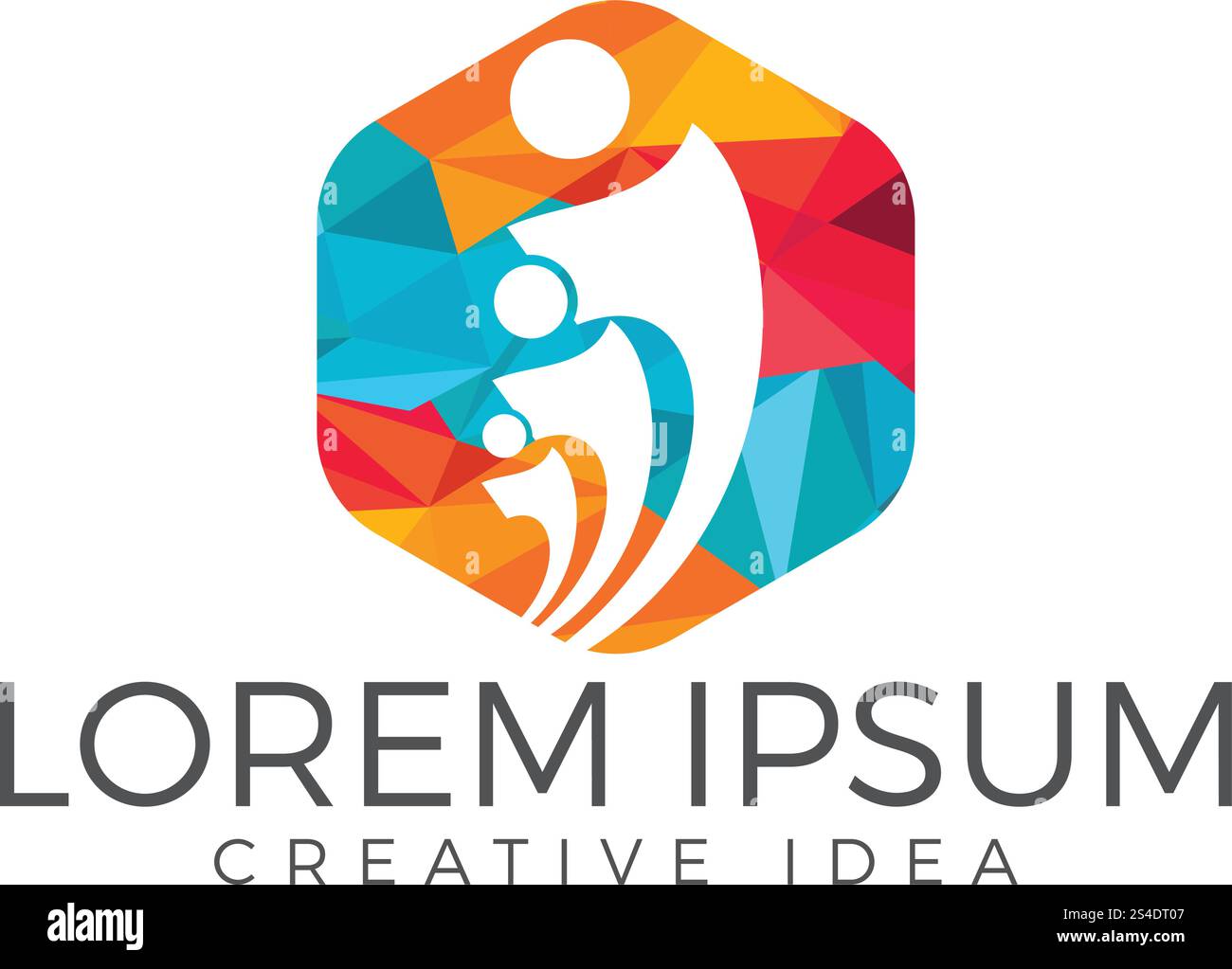 Human Character group and team vector logo design. Business and ...
