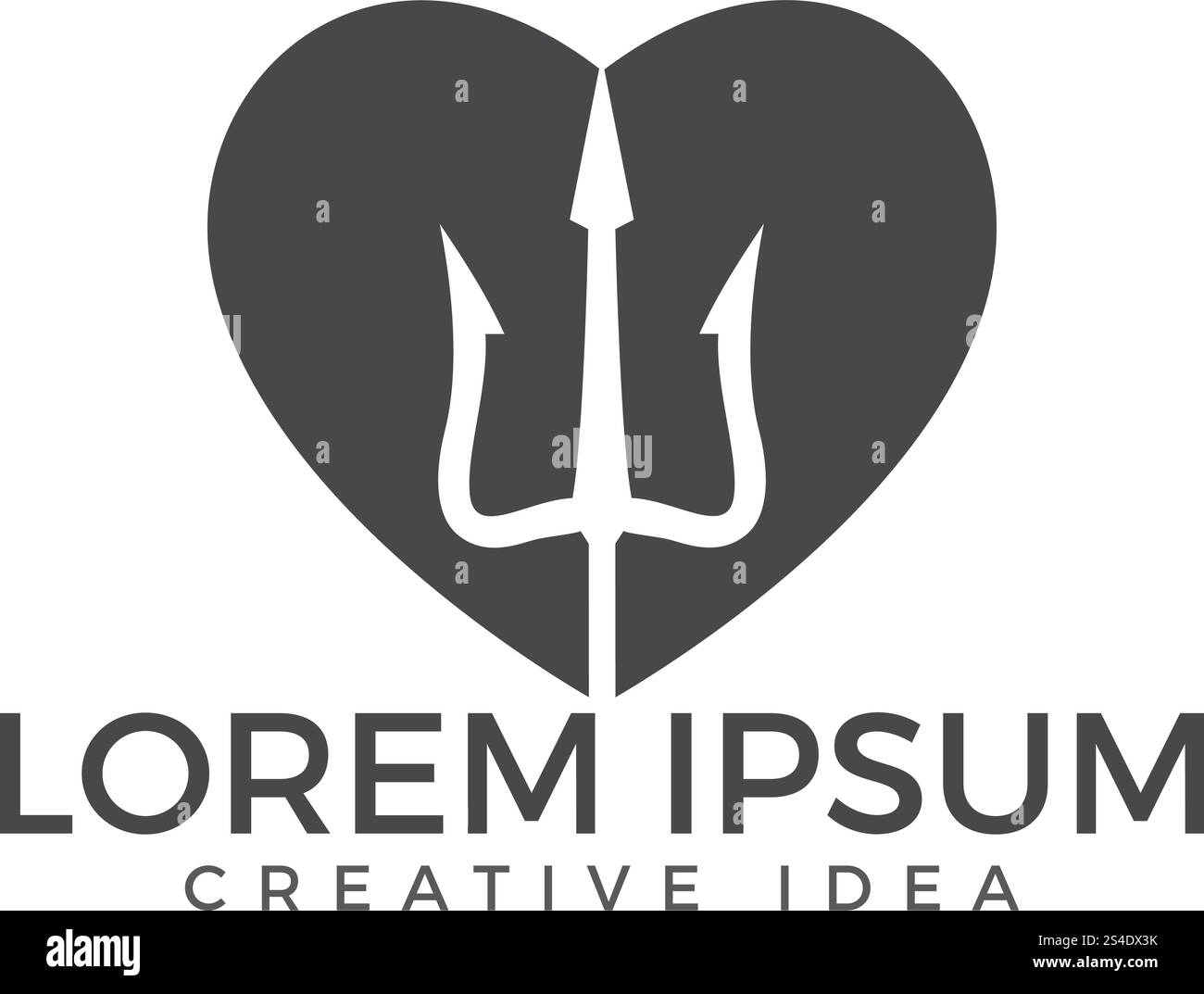 Trident logo and symbols template vector design Stock Vector Image ...