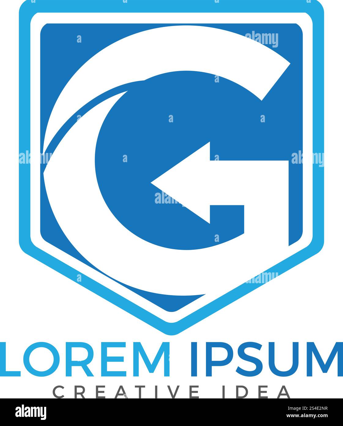 Letter G arrow icon logo design template Stock Vector Image & Art - Alamy