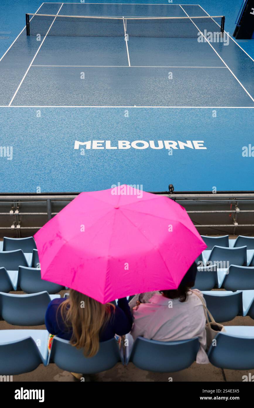 12 January 2025, Australia, Melbourne Tennis Grand Slam Australian