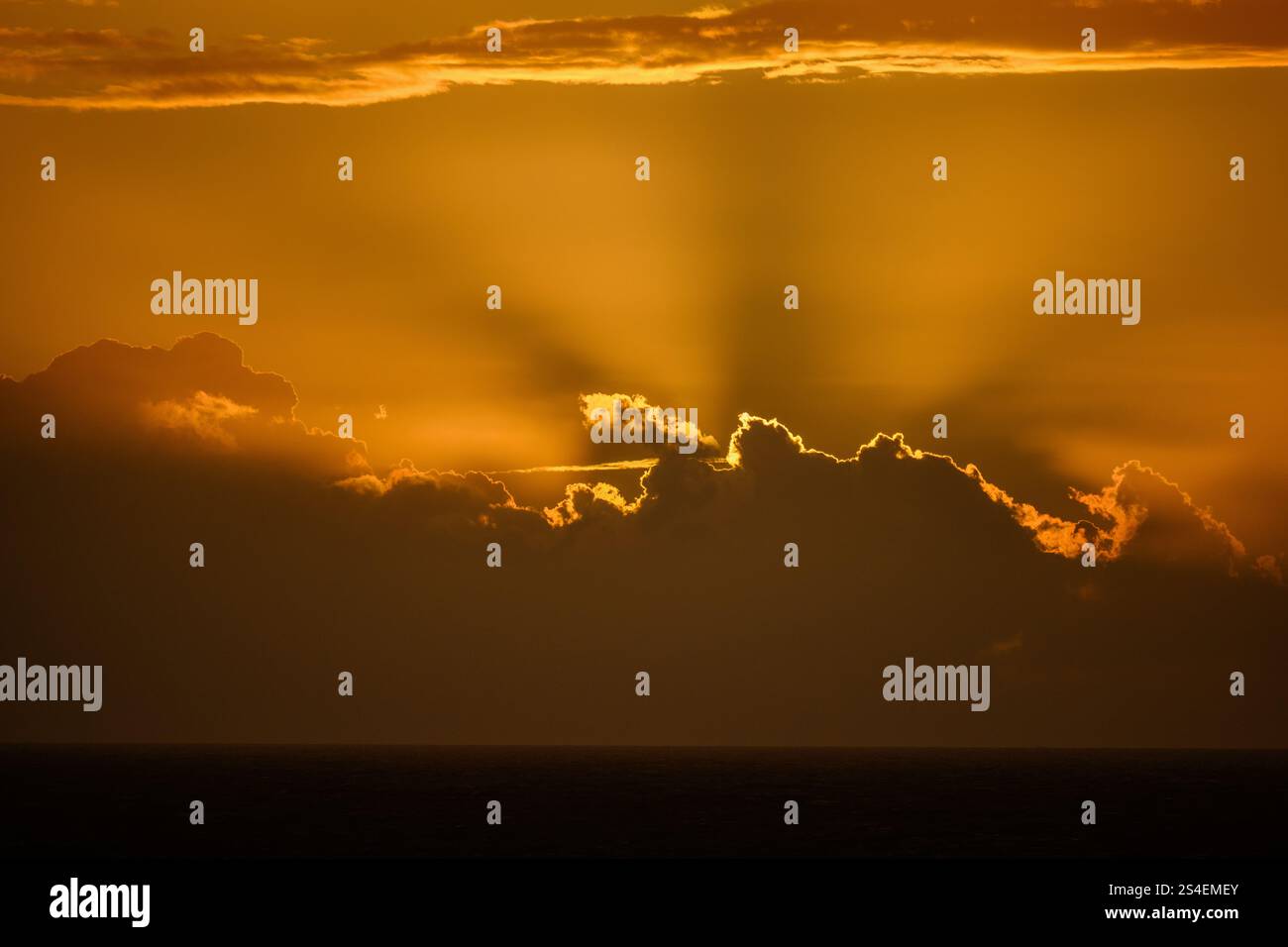 Beautiful god rays in space hi-res stock photography and images - Alamy
