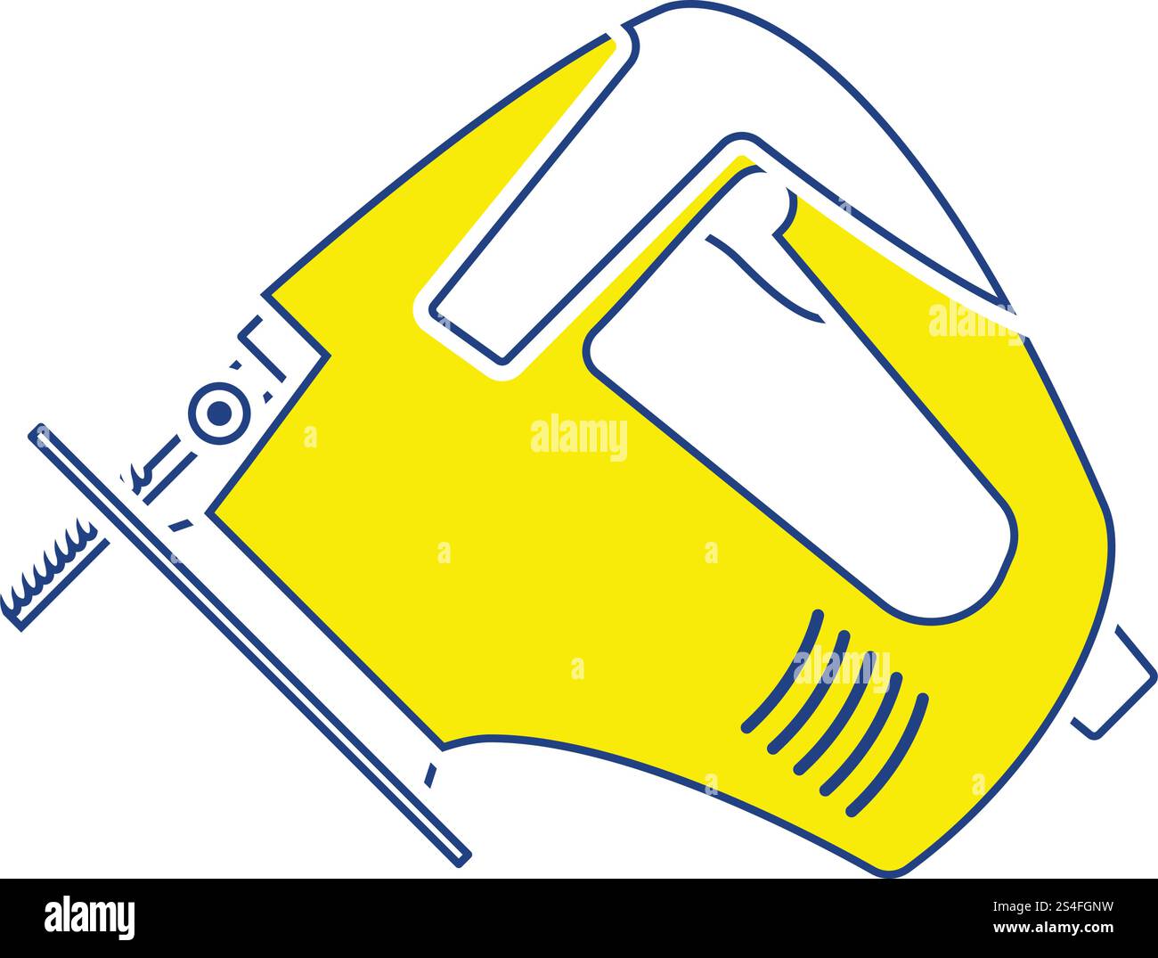 Icon of jigsaw icon. Thin line design. Vector illustration Stock Vector ...
