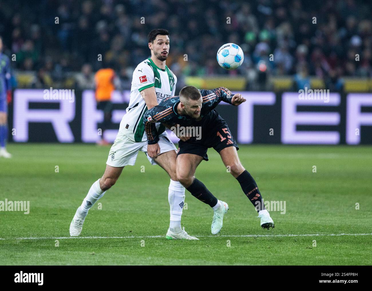 Tim Dier Moenchengladbach, Borussia-Park, 11.01.2025: Tim Kleindienst (Borussia ...