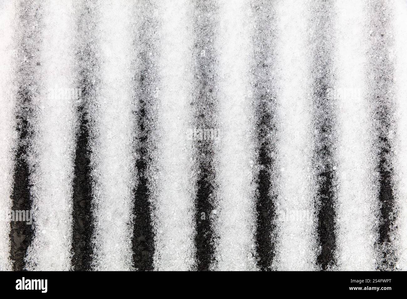 Vertical snow crystal patterns background Stock Photo