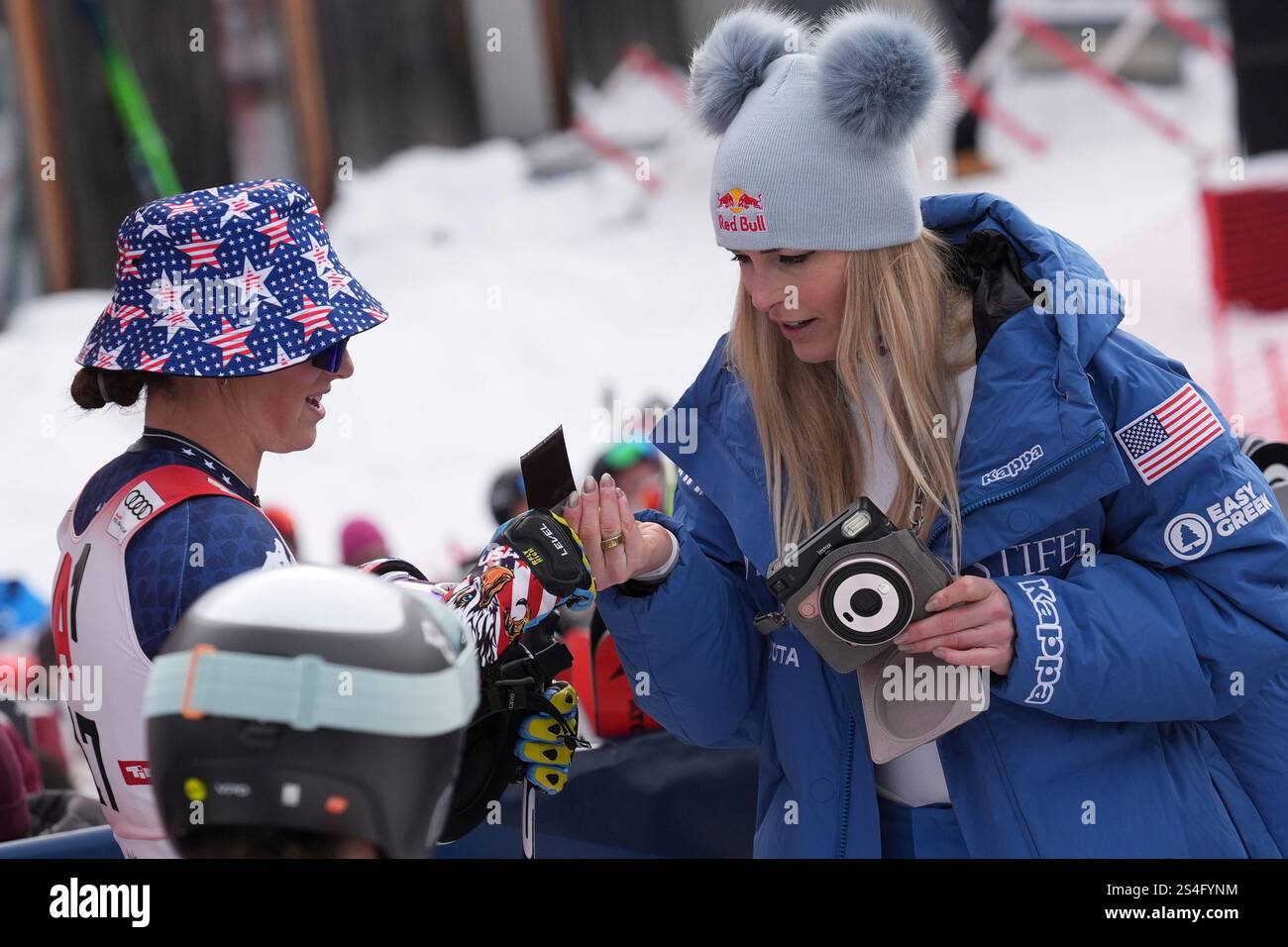 From left, the winner United States' Lauren Macuga and fourth placed