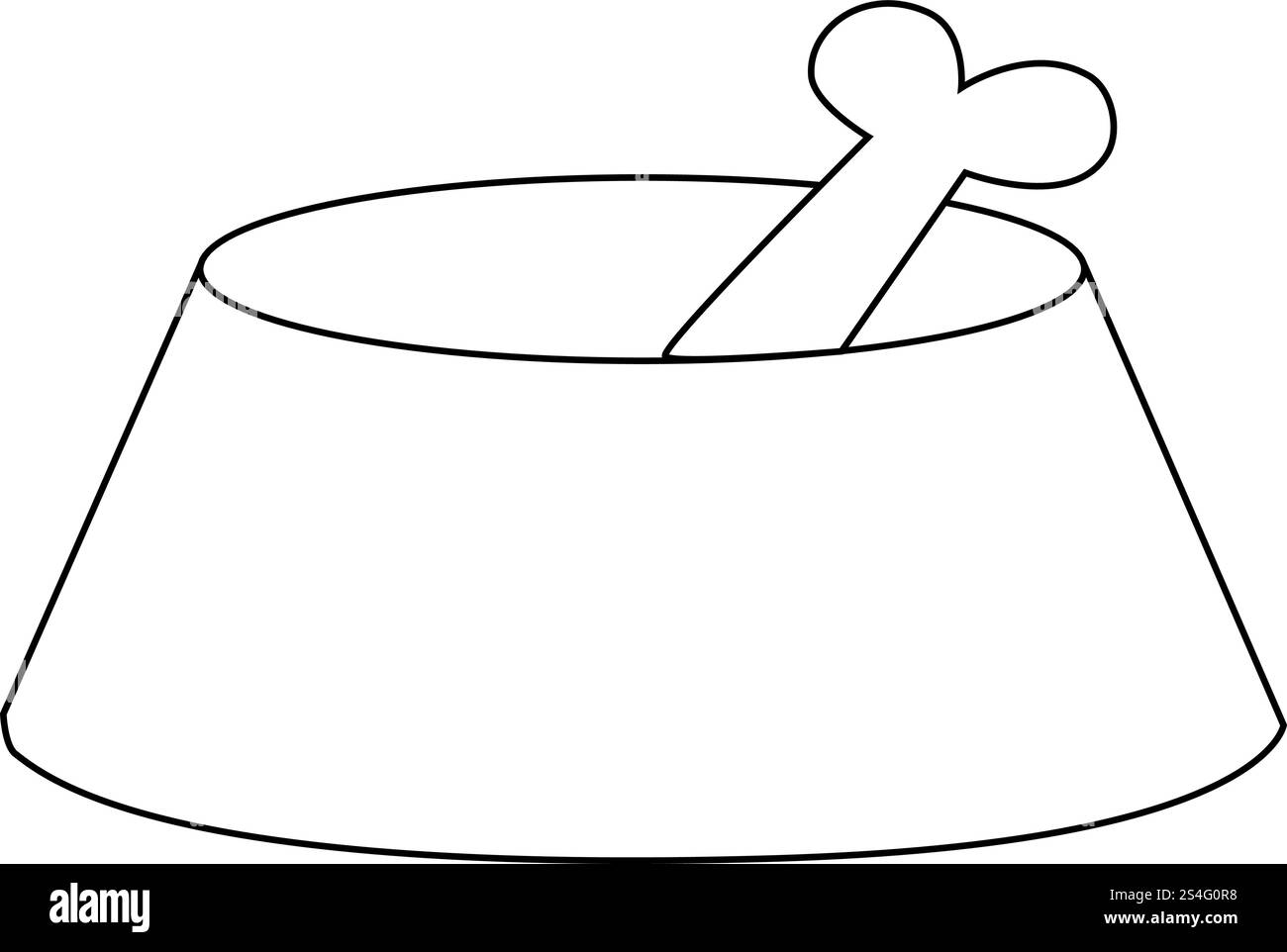 Pet care coloring Black and White Stock Photos Images Alamy