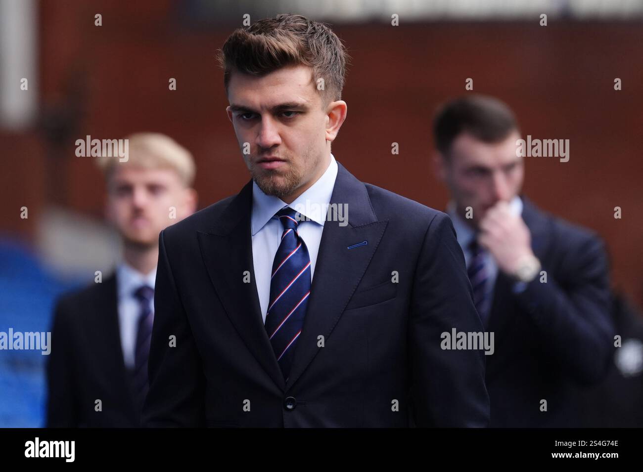Rangers R?dvan Y?lmaz before the William Hill Premiership match at ...