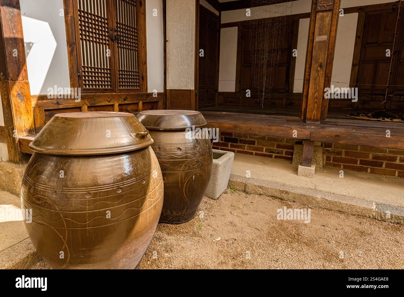 Traditional house at Bukchon Hanok Village Seoul South Korea Stock ...