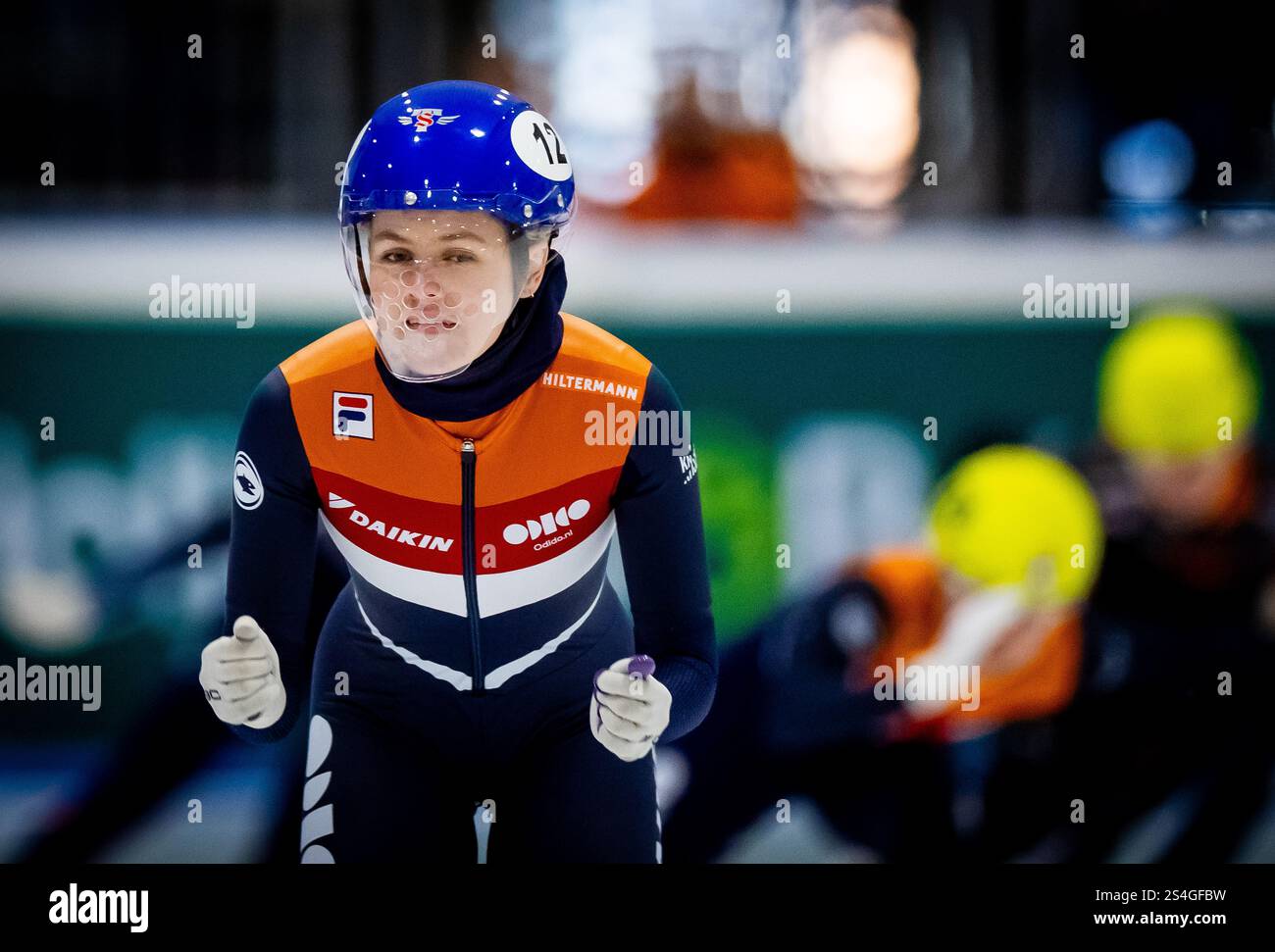 LEEUWARDEN - Michelle Velzeboer wins the final 1000 meters during the ...