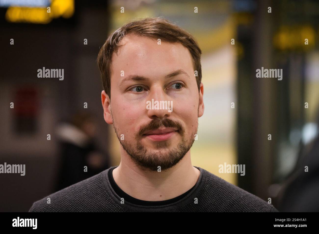 RIGA, LATVIA. 11th January 2025. Gints Zilbalodis, latvian animation ...