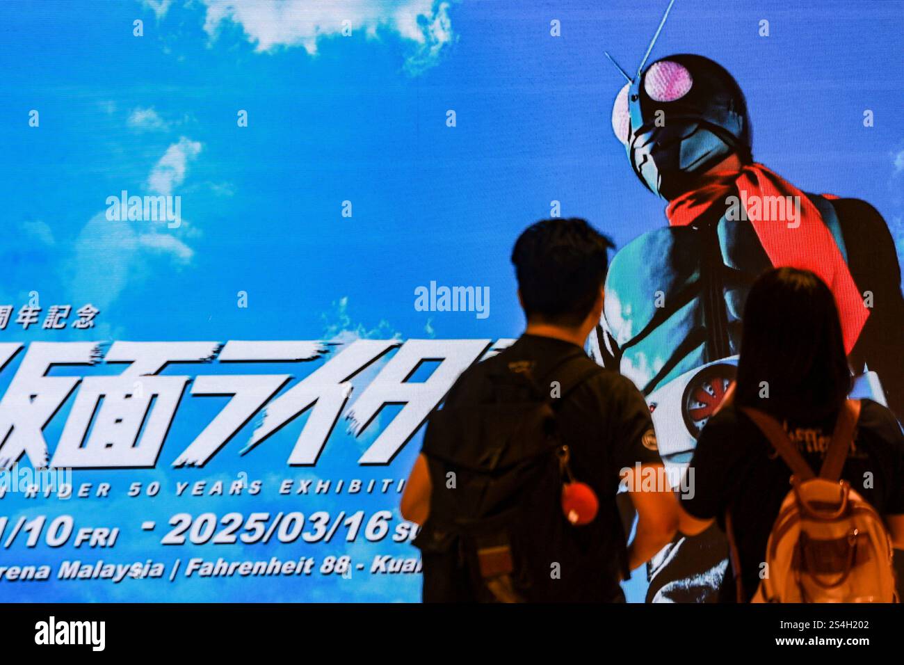 Kuala Lumpur, Kuala Lumpur, Malaysia. 12th Jan, 2025. The Kamen Rider ...