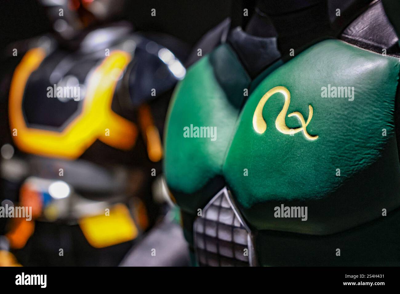 Kuala Lumpur, Malaysia. 12th Jan, 2025. Costumes from the Kamen Rider ...