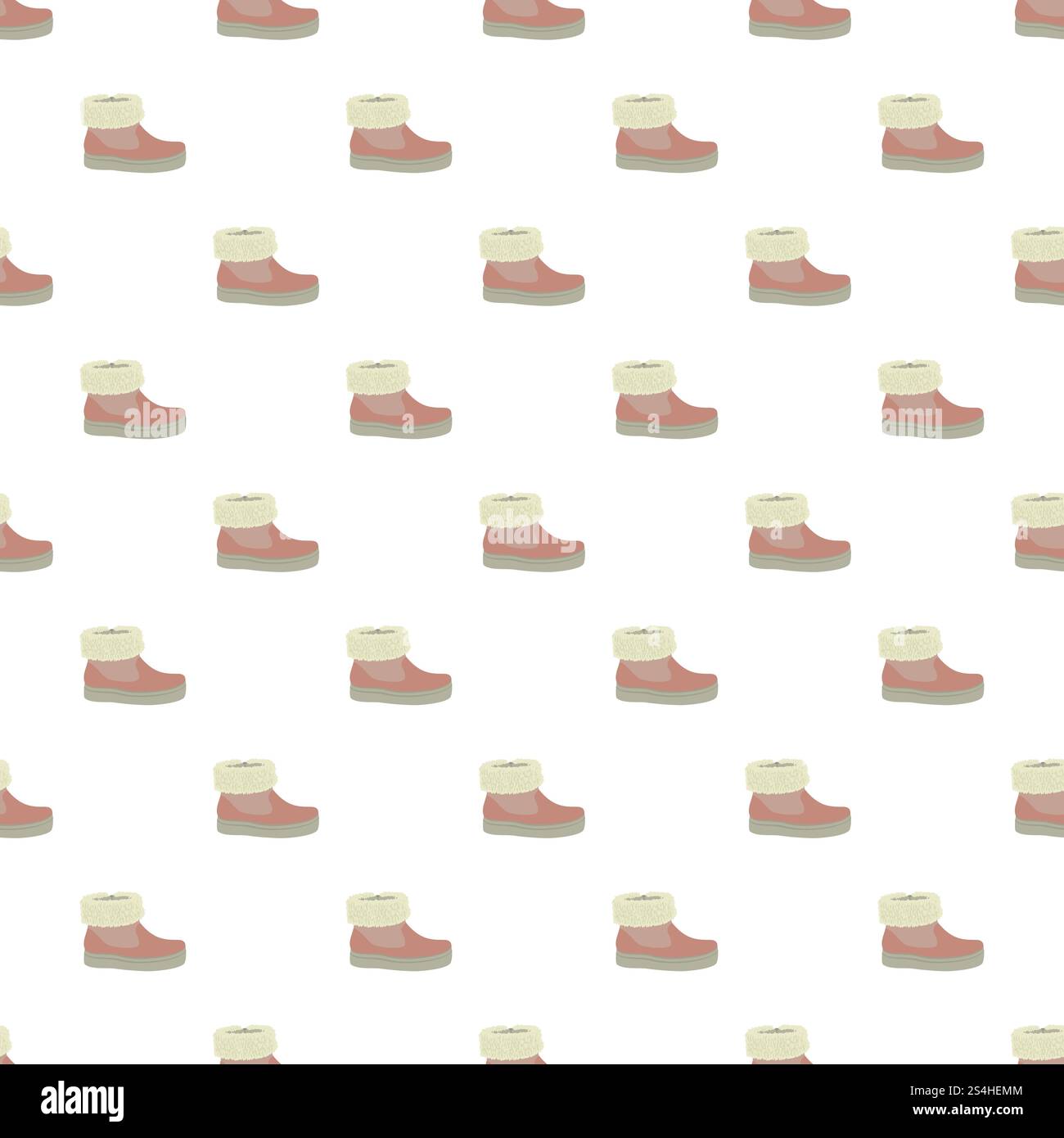 Winter woman shoe pattern seamless repeat background for any web design. Winter woman shoe pattern seamless Stock Vector