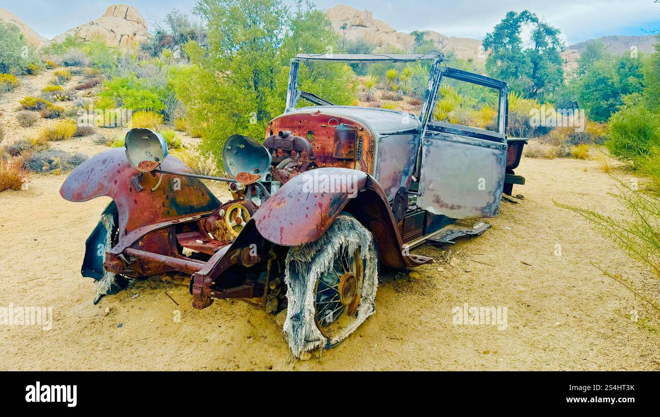 Joshua Tree National Park, California, USA - Smartphone Captured Stock Image