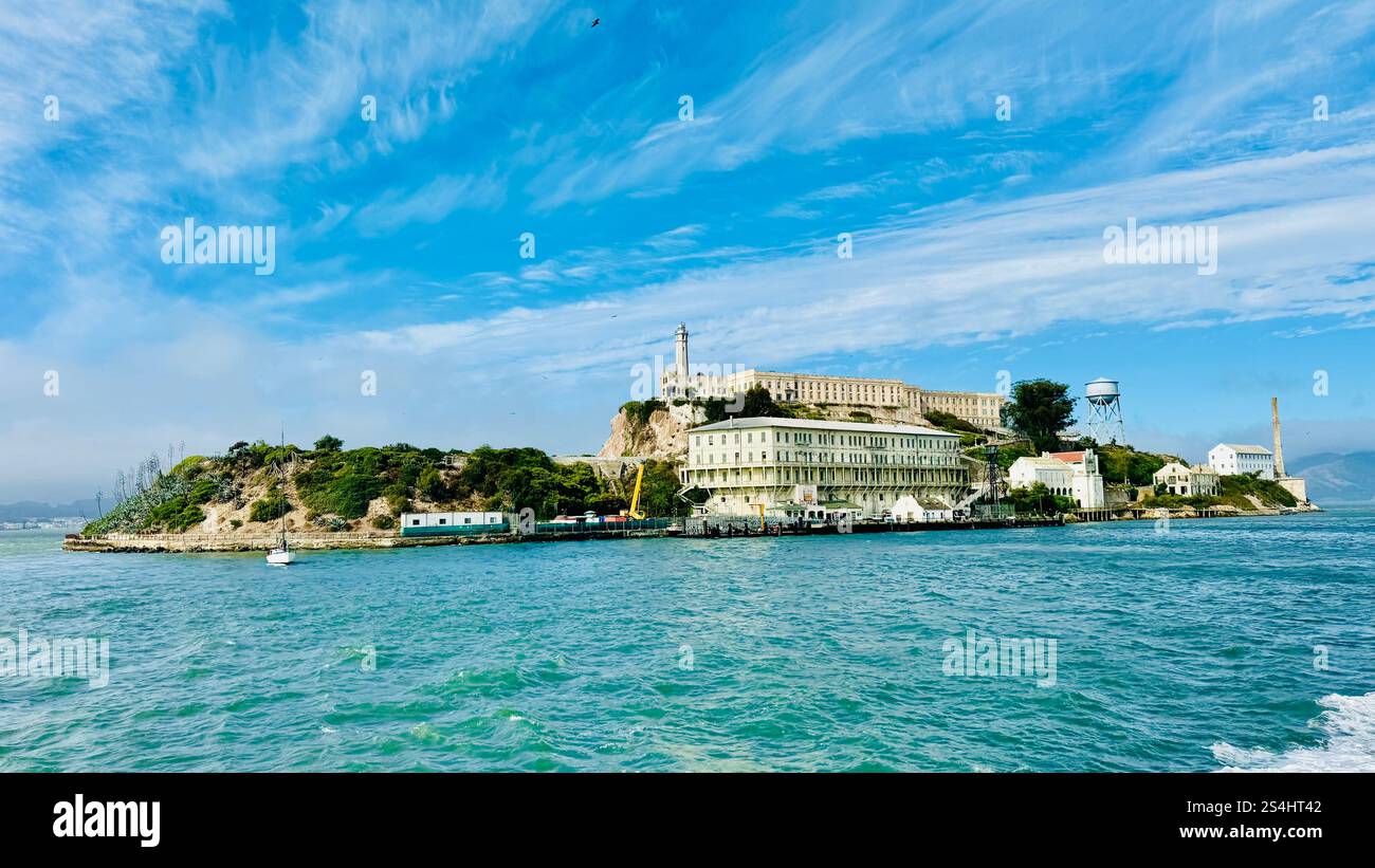 Alcatraz, San Francisco, USA - Smartphone Captured Stock Image