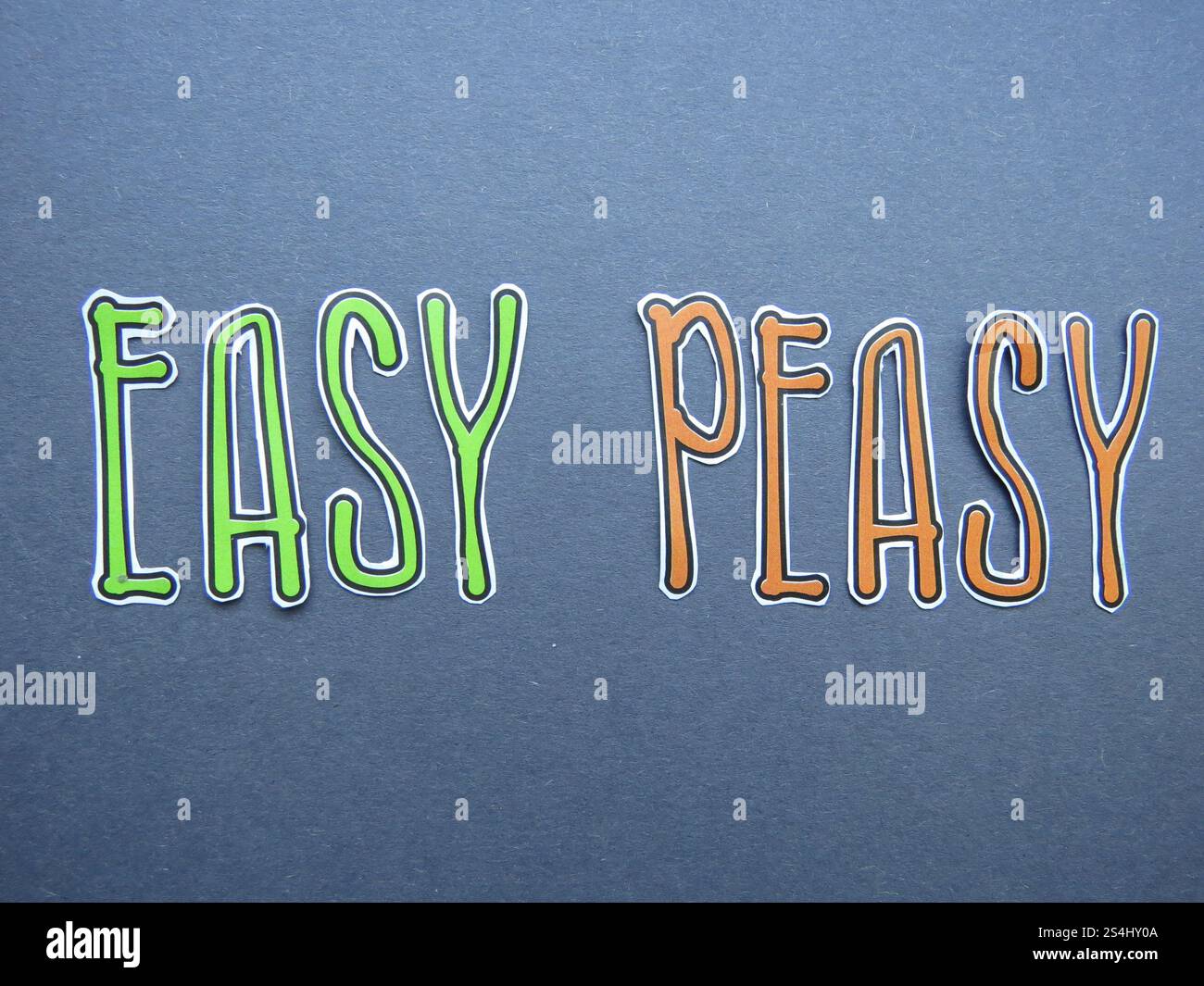 Easy peasy hi-res stock photography and images - Alamy