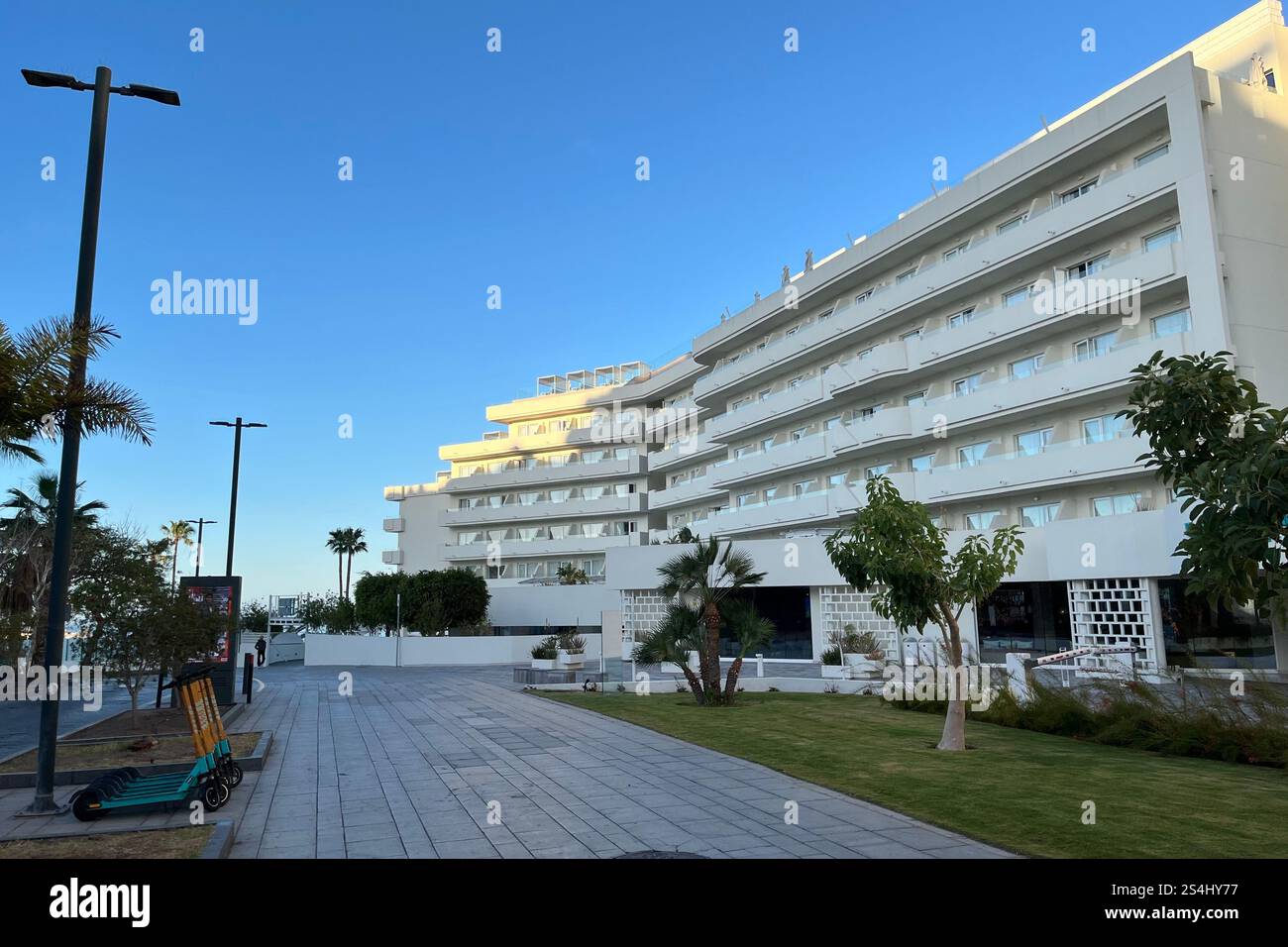 Iberostar Selection Sábila Hotel in Costa Adeje, Tenerife, Canary Islands, Spain. 11th January 2025 - Smartphone Captured Stock Image