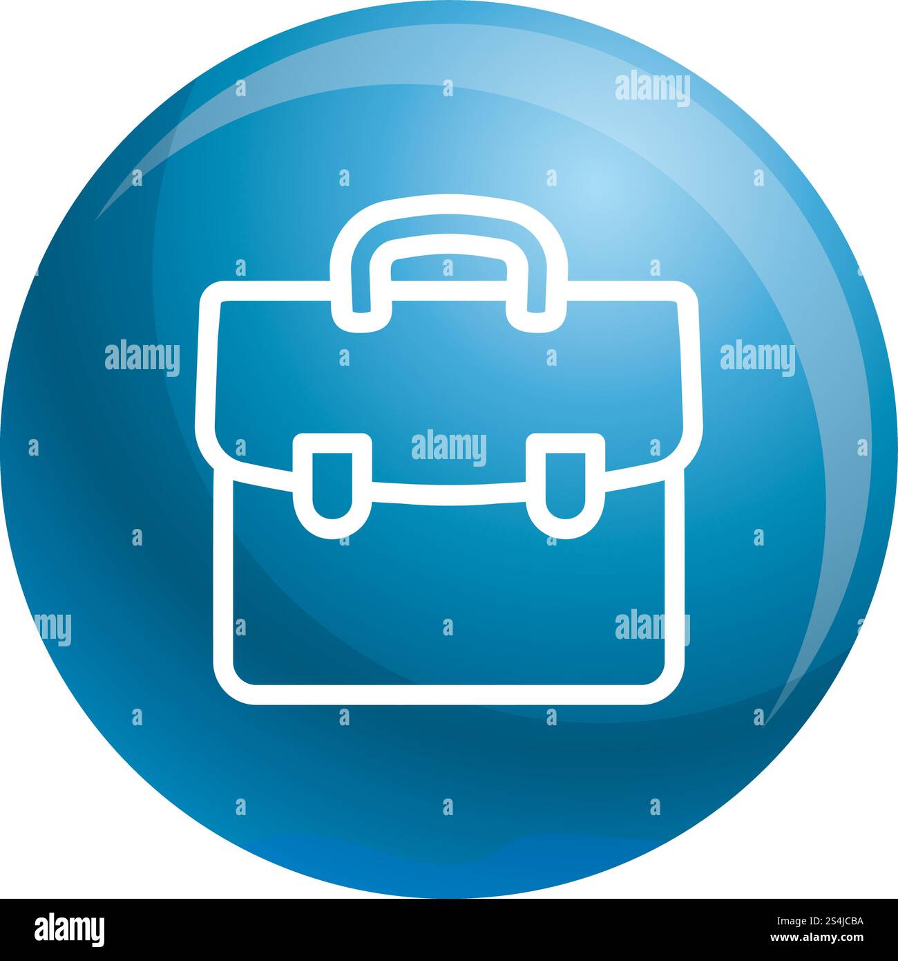 Suitcase icon. Outline suitcase vector icon for web design isolated on white background. Suitcase icon, outline style Stock Vector
