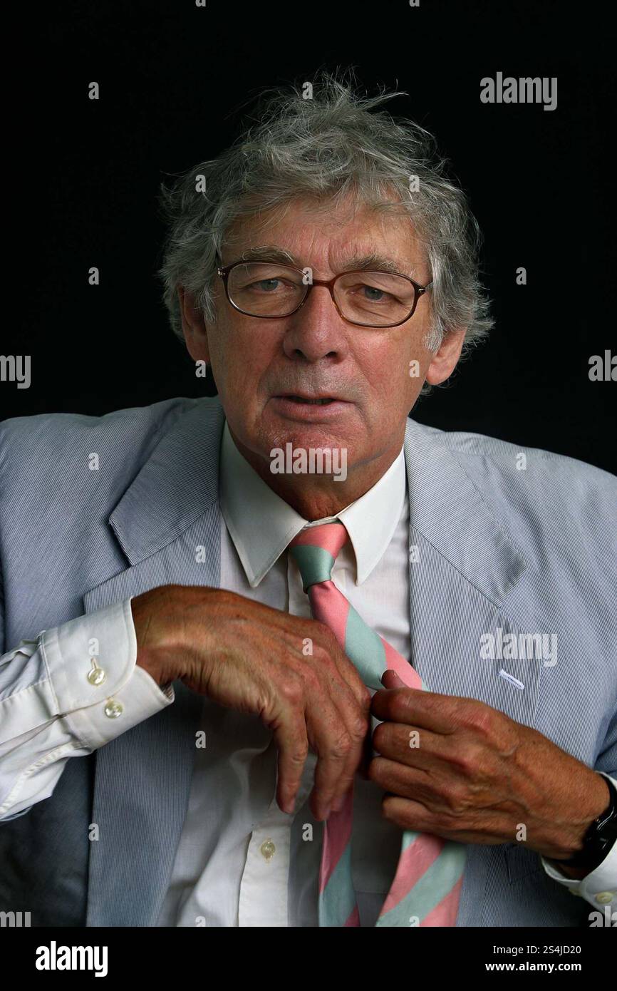 Leading radical American philosopher Ted Honderich, pictured at the ...