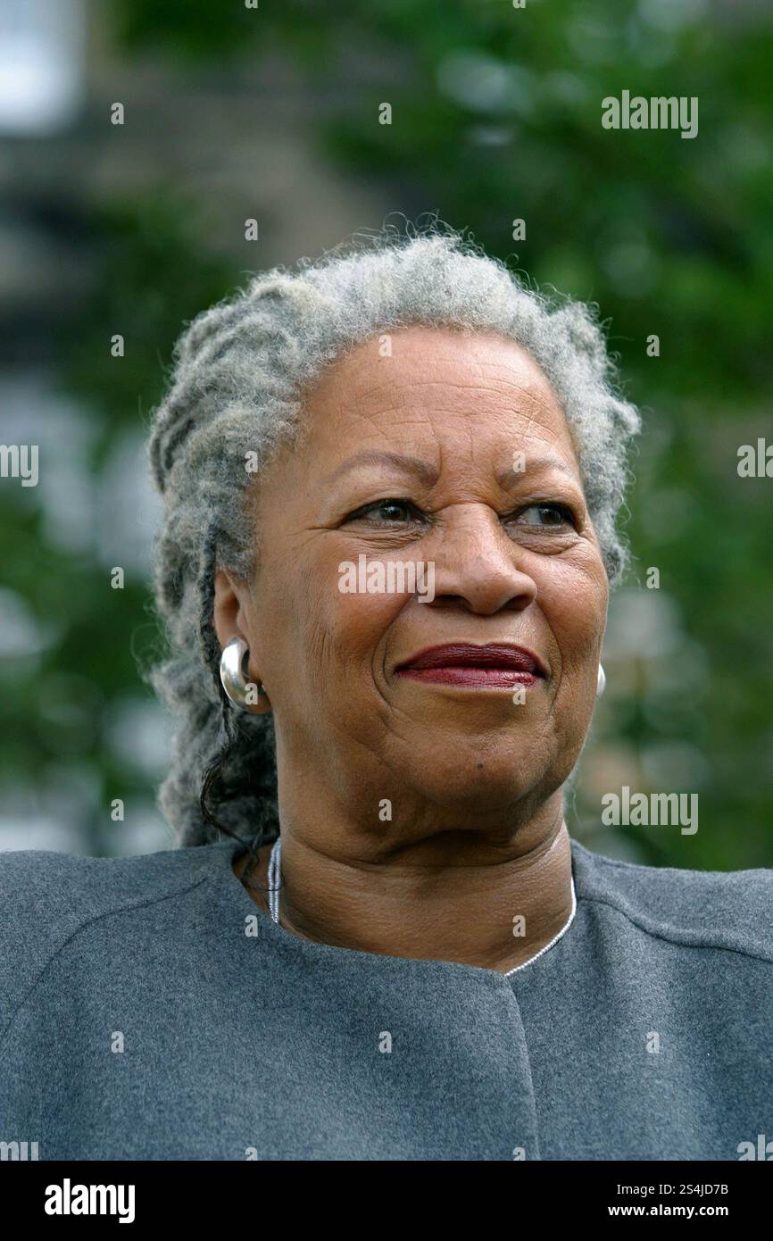 One of America's finest and best-loved authors, Toni Morrison, pictured ...