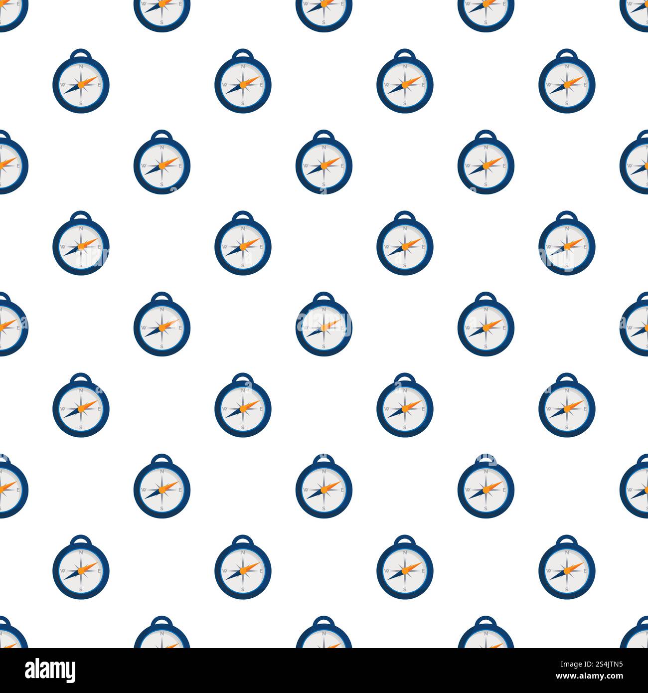 Camp compass pattern seamless vector repeat for any web design. Camp compass pattern seamless vector Stock Vector