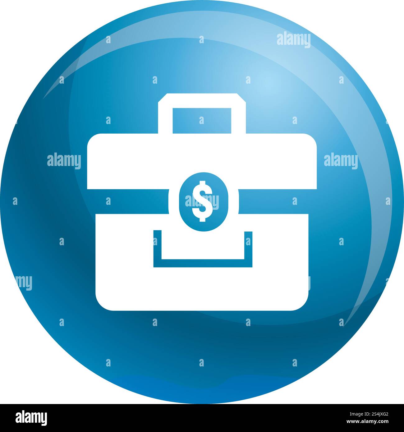 Man holding brief case open Stock Vector Images - Alamy