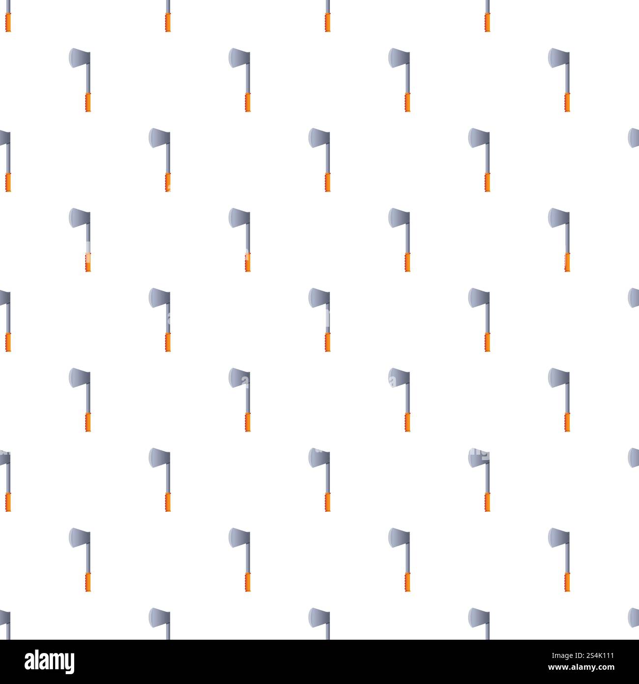 Hiking axe pattern seamless vector repeat for any web design. Hiking axe pattern seamless vector Stock Vector