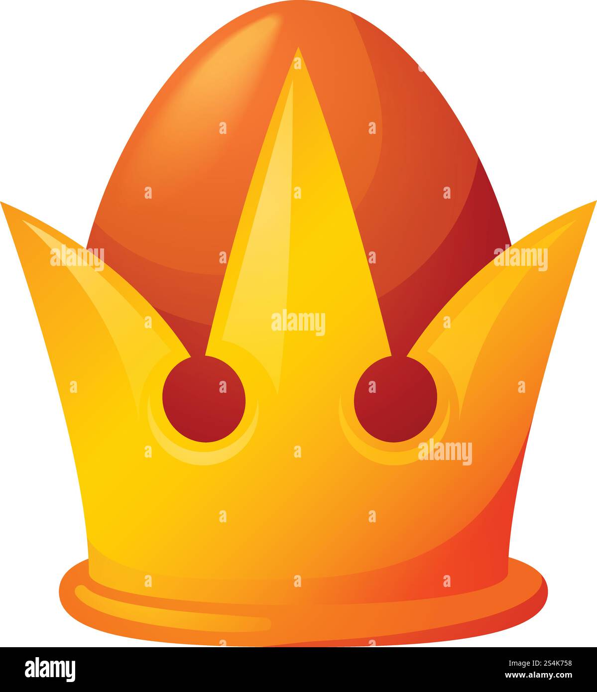 King crown icon. Cartoon of king crown vector icon for web design ...