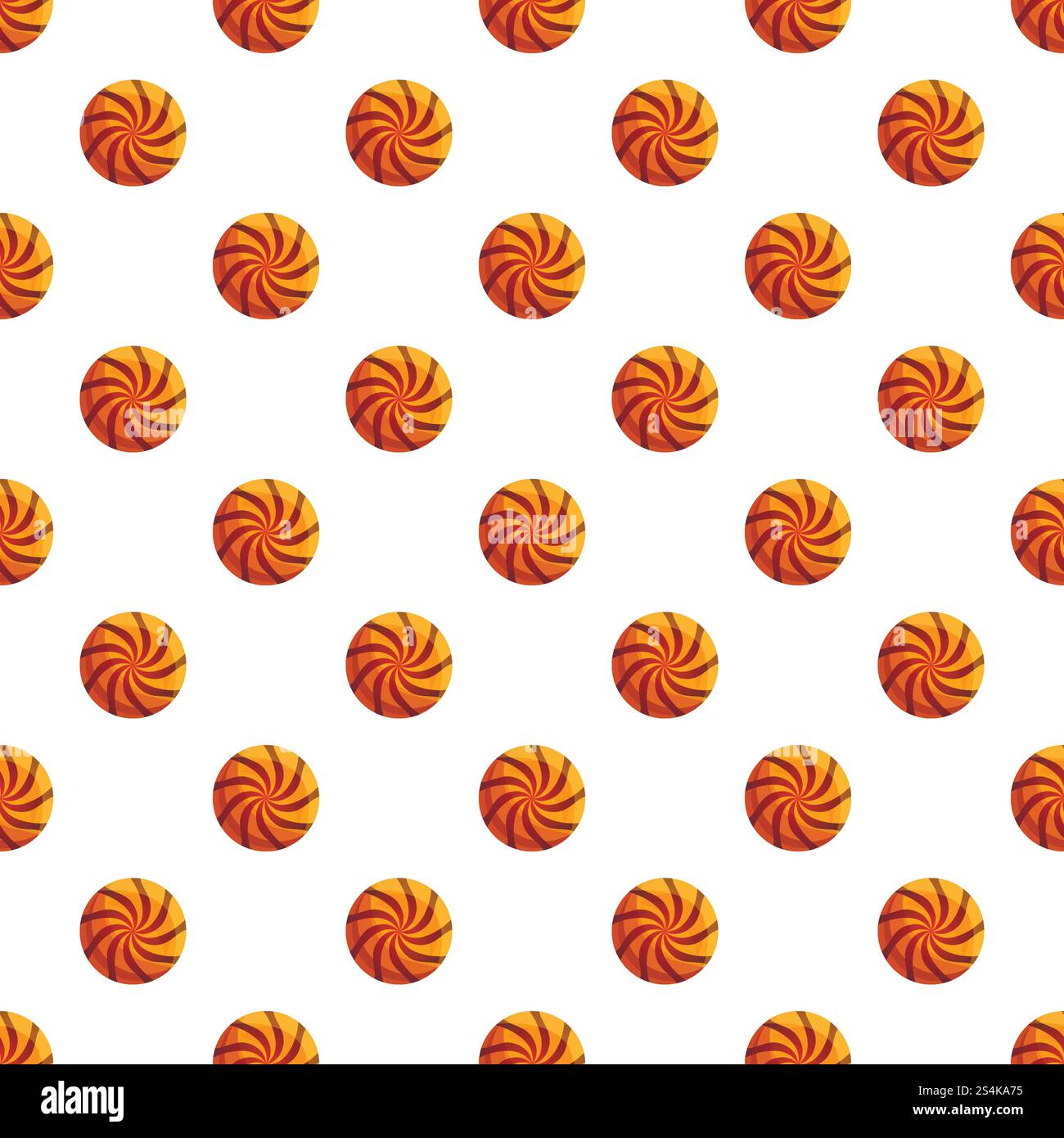 Swirl biscuit pattern seamless vector repeat for any web design. Swirl ...