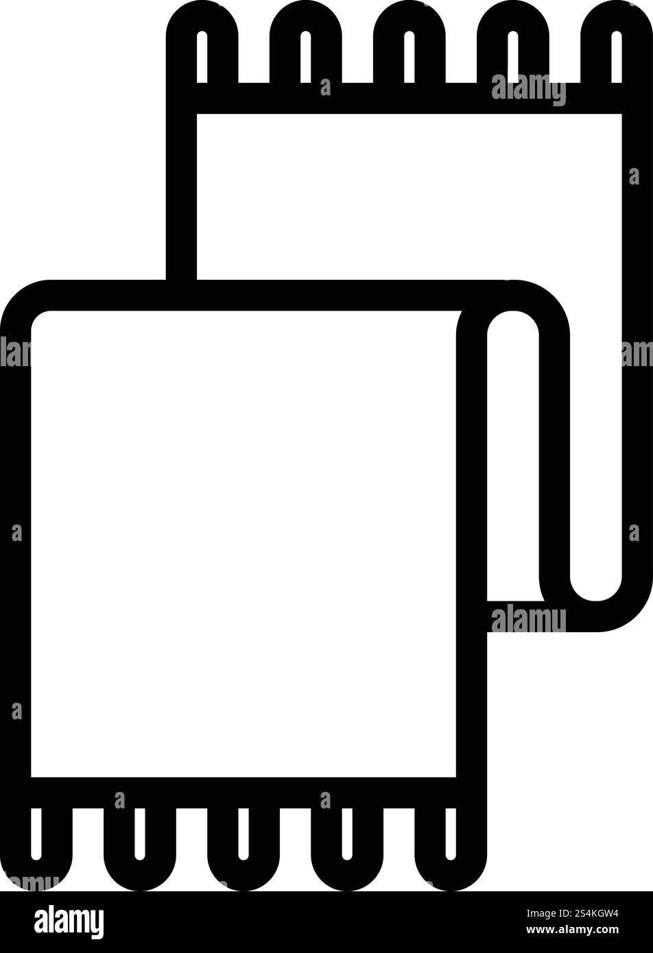 Beach towel clipart Black and White Stock Photos \u0026 Images - Alamy, image size:952x1390