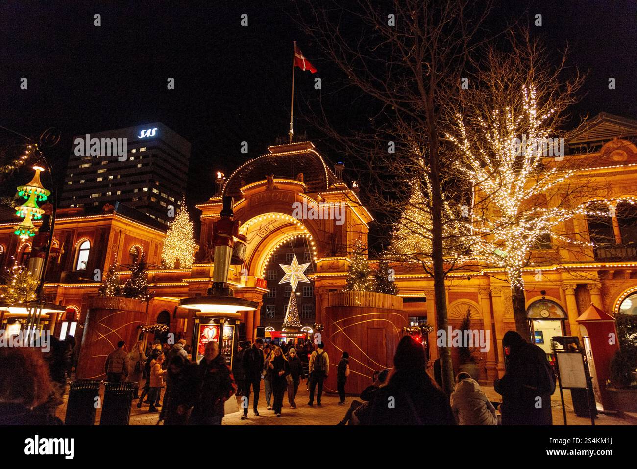 Image showcasing Tivoli, 19th-century amusement park with antique roller coaster & live ...