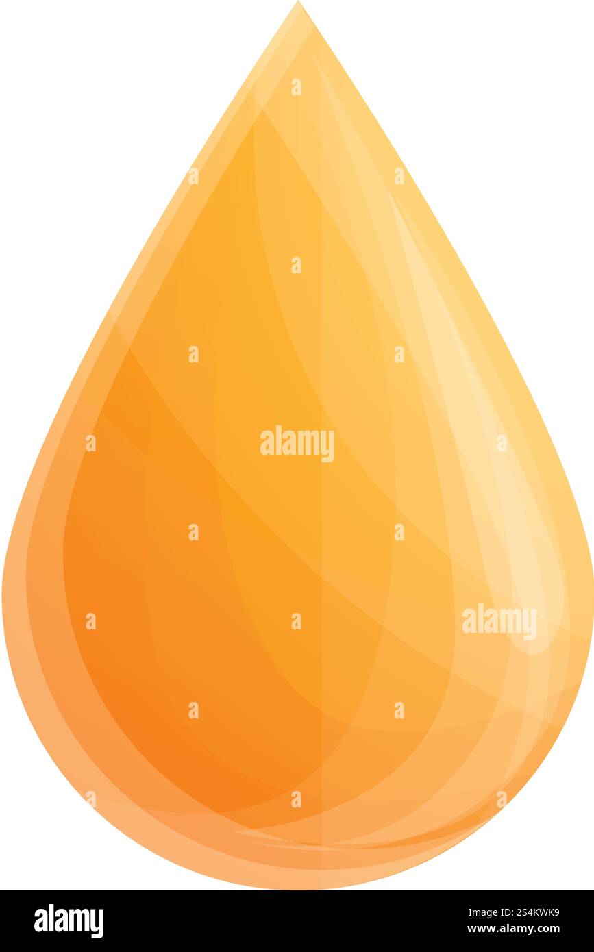 Drop lotion sunblock icon. Cartoon of drop lotion sunblock vector icon ...