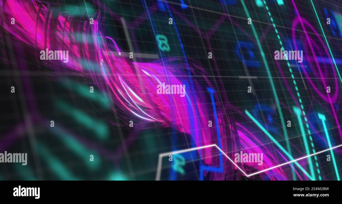Image of scope scanning and data processing Stock Photo - Alamy