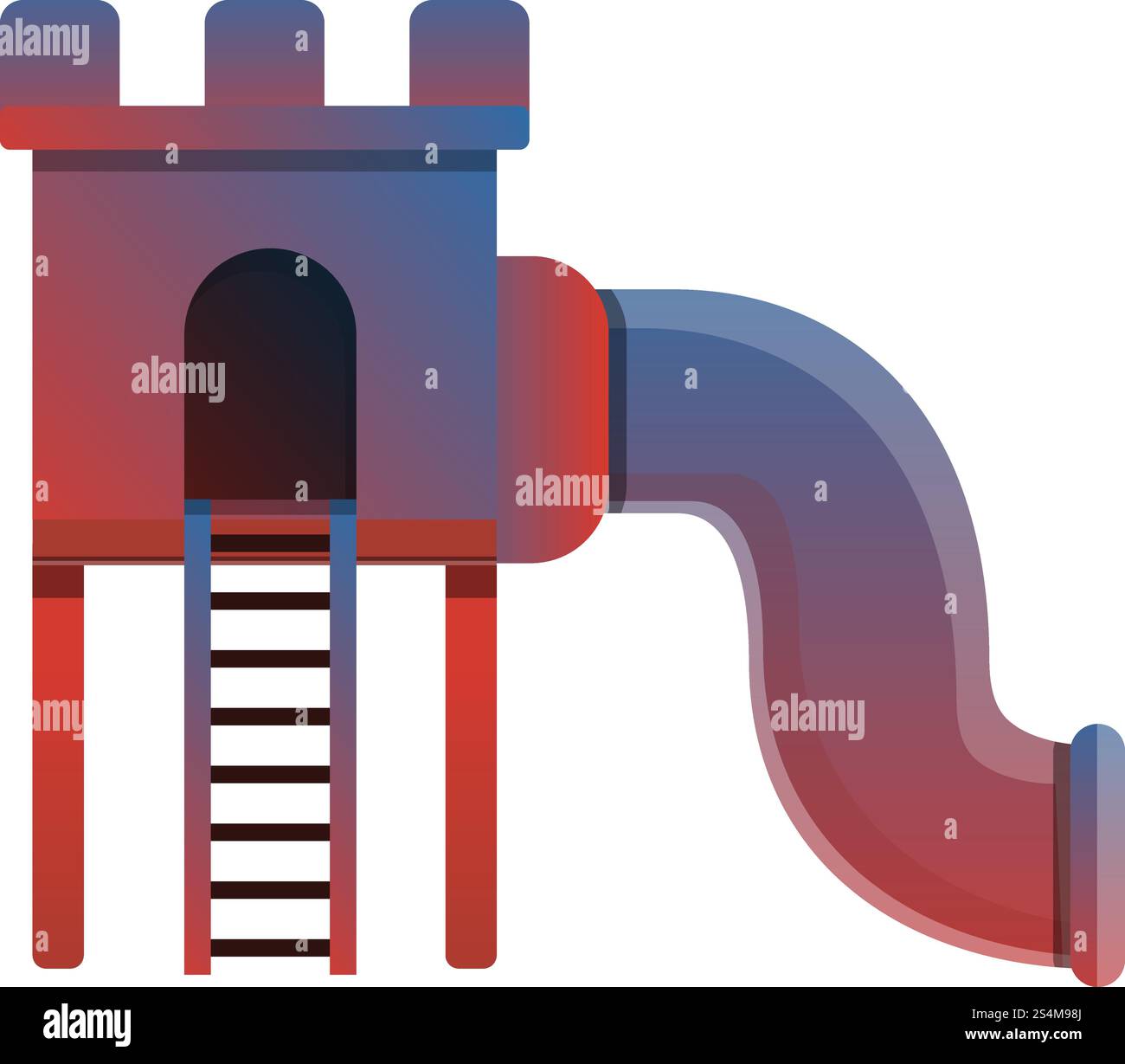 kid-slide-tunnel-icon-cartoon-of-kid-slide-tunnel-vector-icon-for-web