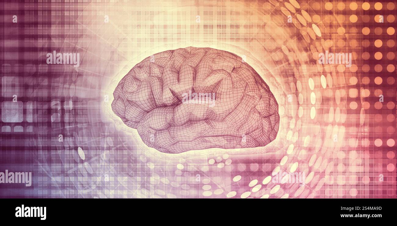 AI Technology Industry High Impact on Autonomous Technologies Stock Photo