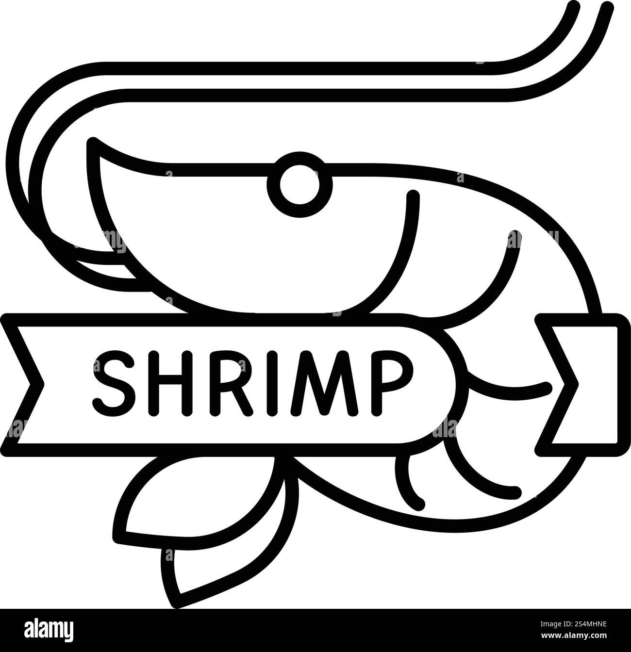 Cooking food shrimp on Black and White Stock Photos & Images - Alamy