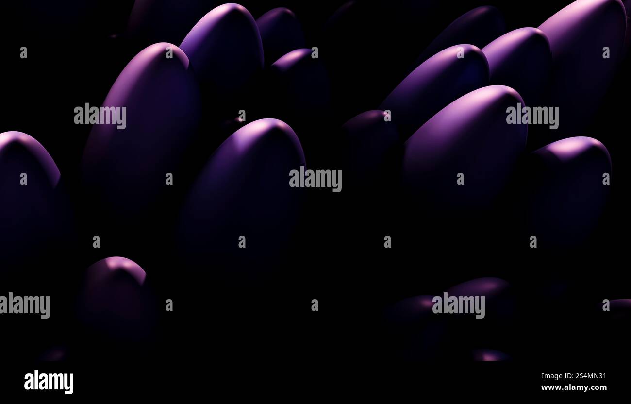 Shapes in shades of deep purple hi-res stock photography and images - Alamy