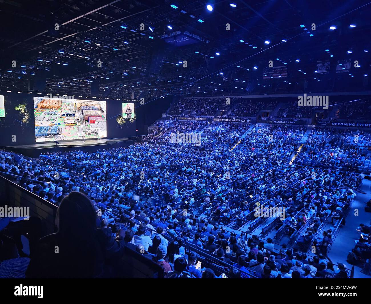Las Vegas, USA January 6th, 2025 Nvidia Keynote on CES 2025 Stock