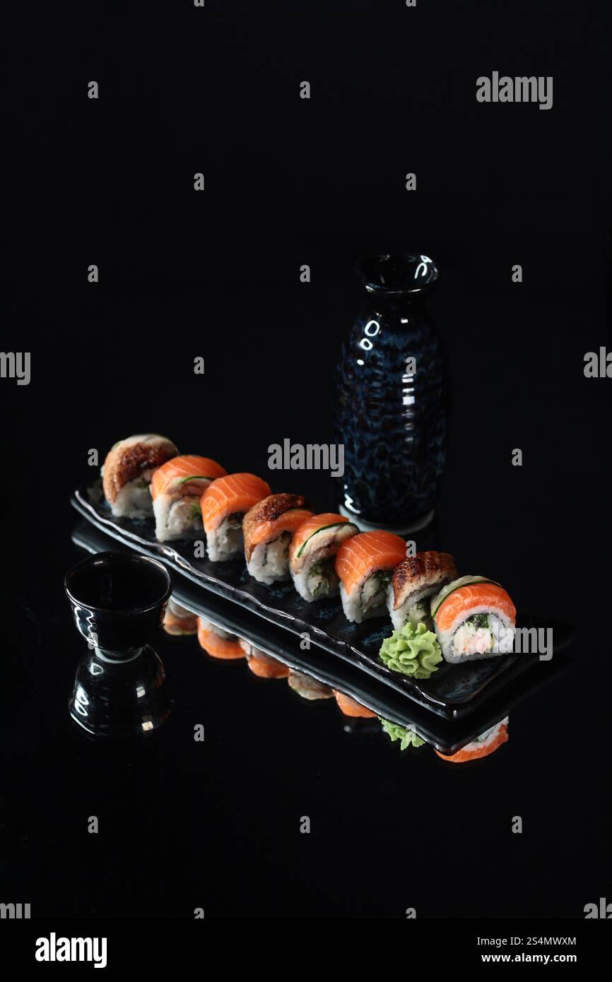 Time Restoran Sushi Time Restoran Tartar Japan Stock Photo - Alamy