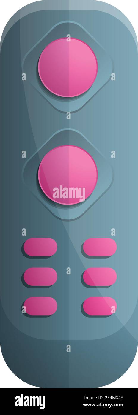 Gamepad remote control icon. Cartoon of gamepad remote control vector ...