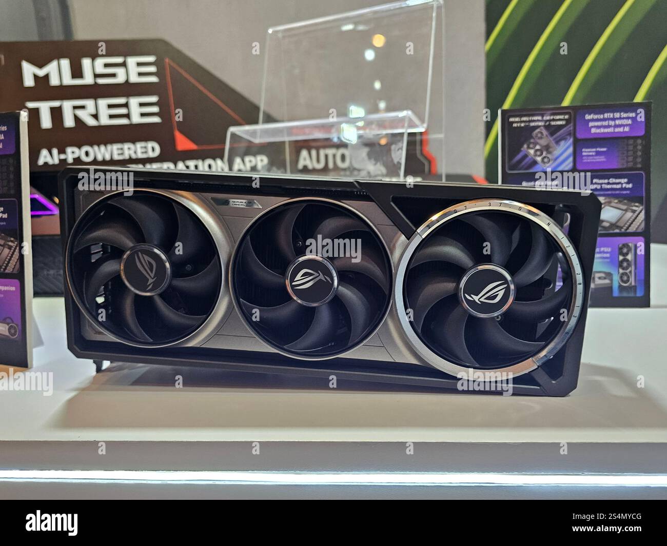 Las Vegas, USA January 7th, 2025 CES 2025 Nvidia GeForce RTX 50